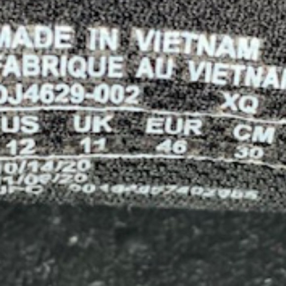 New Black Nike Slides Men’s Size 12 - Picture 4 of 4